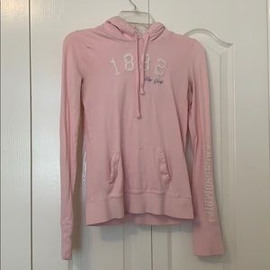Abercrombie & Fitch Light Pink Hoodie